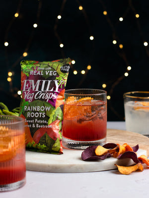 Savour the Unexpected: EMILY Veg Crisps as Your Next Cocktail Garnish