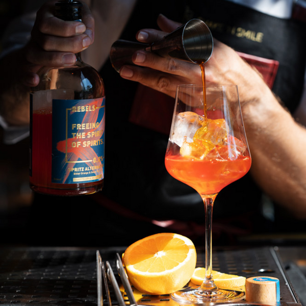 Rebels Dolce Spritz - Bitter Oranges & Sweet Rhubarb - MARCH'S FEATURED SPIRIT