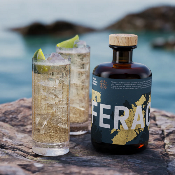 Feragaia 70cl | Dark Distilled Botanical Non-Alc Spirit | Made In Scotland