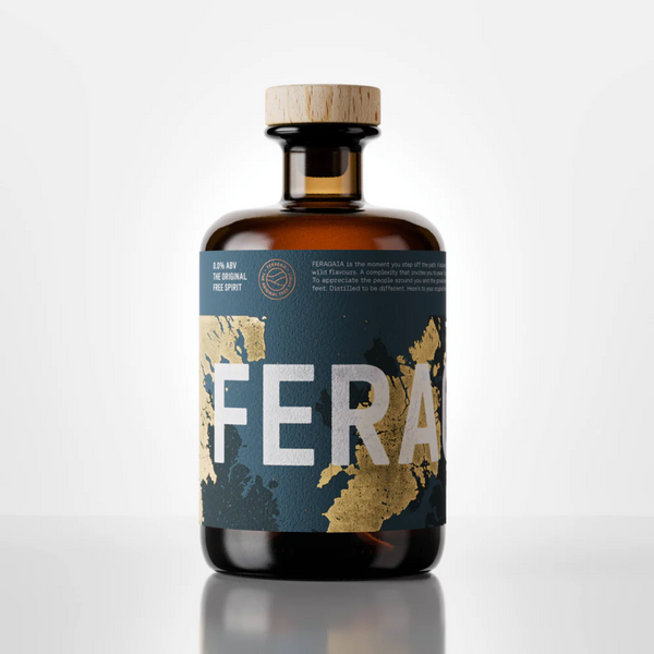 Feragaia 70cl | Dark Distilled Botanical Non-Alc Spirit | Made In Scotland