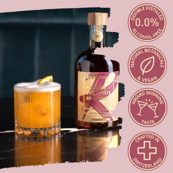 Non-Alcoholic Amaretto - Rebels 0.0% - JOMO Club