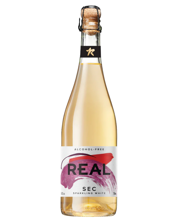 REAL Drinks Alcohol-Free Wine Collection - BLUSH, SEC & DRY