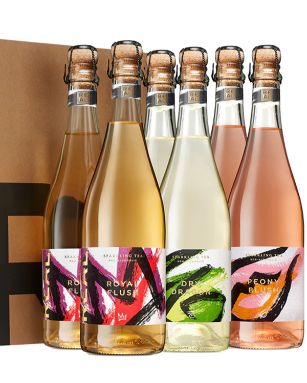 REAL Drinks Alcohol-Free Wine Collection - BLUSH, SEC & DRY