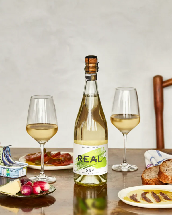 REAL Drinks Alcohol-Free Wine Collection - BLUSH, SEC & DRY
