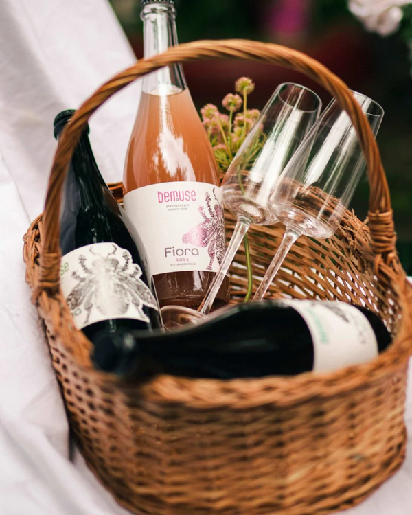 Non-Alcoholic Sparkling Honey Wine - Bemuse Collection - Bee Inspired