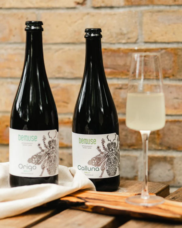 Non-Alcoholic Sparkling Honey Wine - Bemuse Collection - Bee Inspired