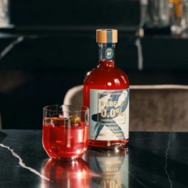 Rebels ROSSO | Bitter Alcohol-Free Aperitif | OCTOBER'S FEATURED SPIRIT