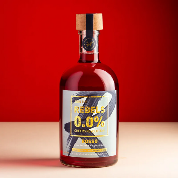 Rebels ROSSO | Bitter Alcohol-Free Aperitif | OCTOBER'S FEATURED SPIRIT