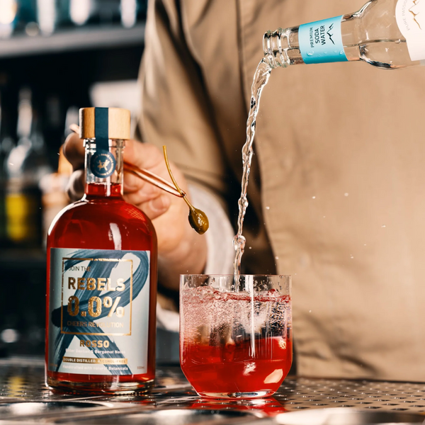 Rebels ROSSO | Bitter Alcohol-Free Aperitif | OCTOBER'S FEATURED SPIRIT