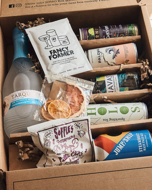 Unboxing the July JOMO Box: Summer, Cornish Cocktails & Sober Celebration
