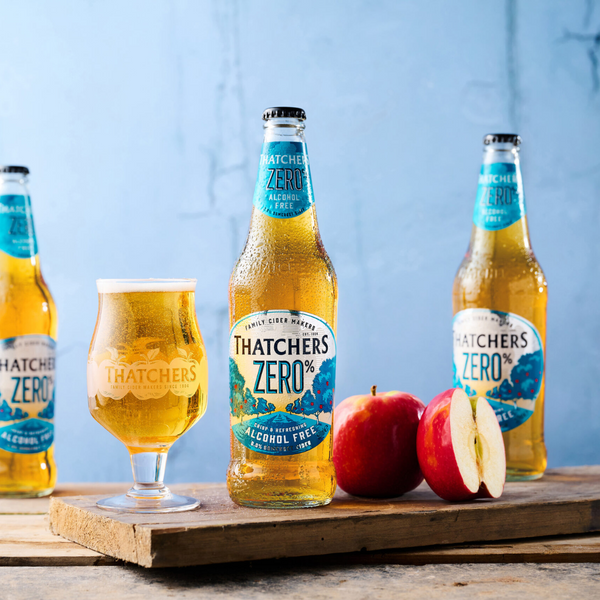 Thatchers Zero% Cider - 24 Ready To Drink Cans