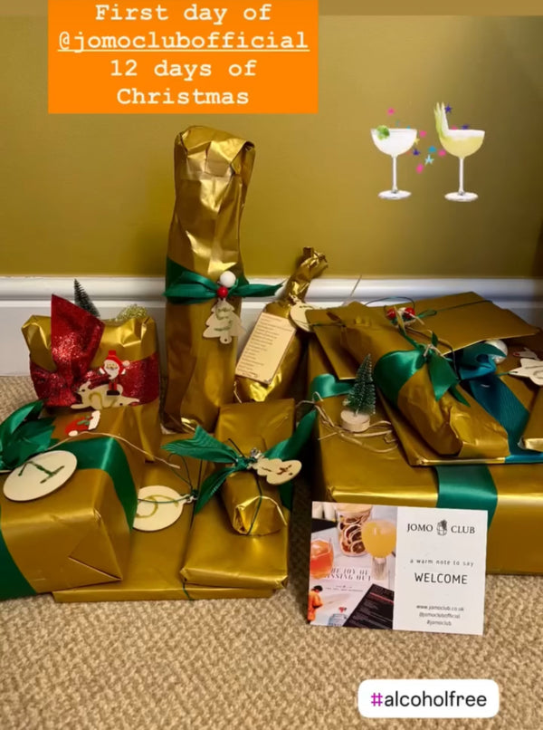 ✨ 12 Days of JOMO – Mindful Living & Alcohol-Free Advent Calendar