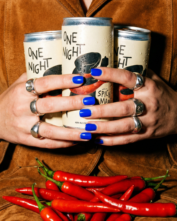 Alcohol-Free Spicy Margarita Cans | One Night Cocktails
