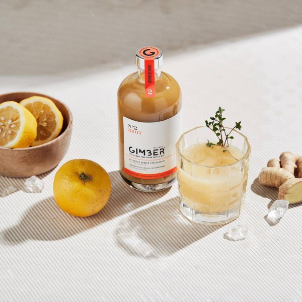 GIMBER N°2 Brut | Ginger, Citrus & Lemon Thyme | Less Sugar