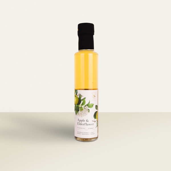 Small Batch Apple & Elderflower Cornish Cordial | 250ml | Artisan Brand