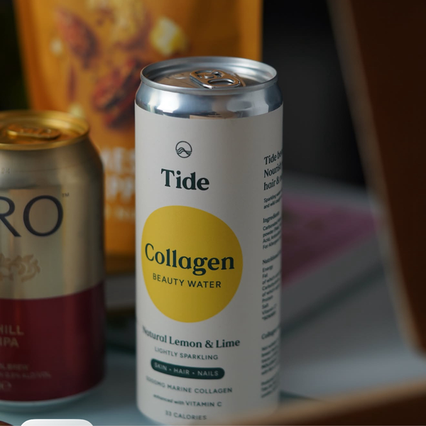 Lemon & Lime Sparkling Collagen Water | Tide