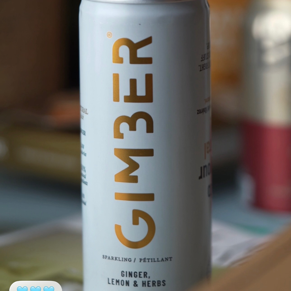 GIMBER Ready-To-Drink Cans | Original Ginger, Lemon & Herbs