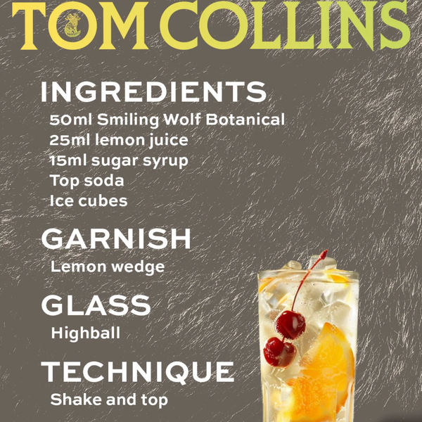 Smiling Wolf Botanical Feel-Good Spirit | Alcohol-Free Functional Gin