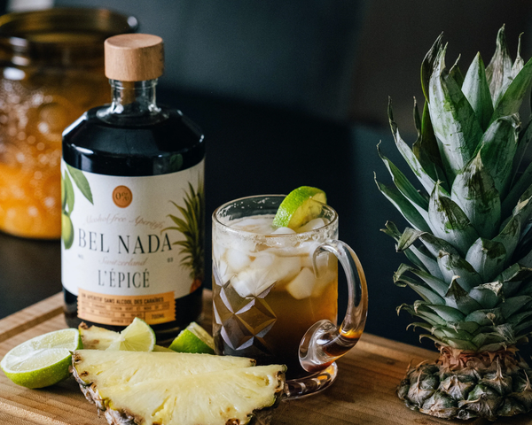 alcohol-free rum cocktail