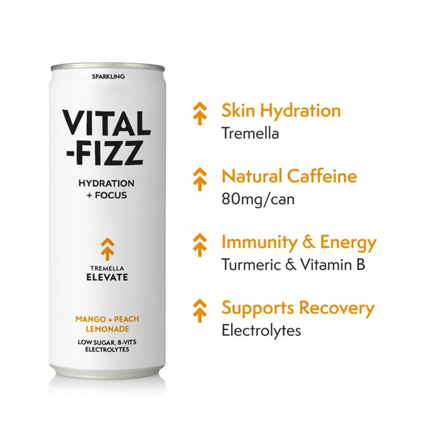 Vital-Fizz | Functional Drink with Adaptogens & Electrolytes | James Haskell Approved