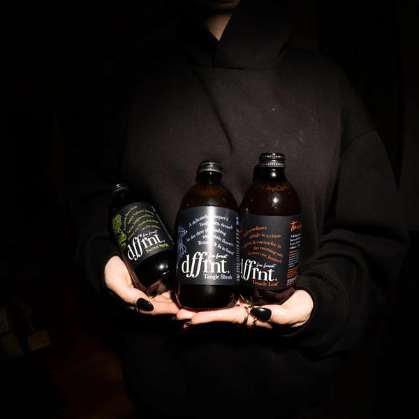 12x Bottles | Dffrnt Artisan Slow Brewed Kombucha | 100% Natural