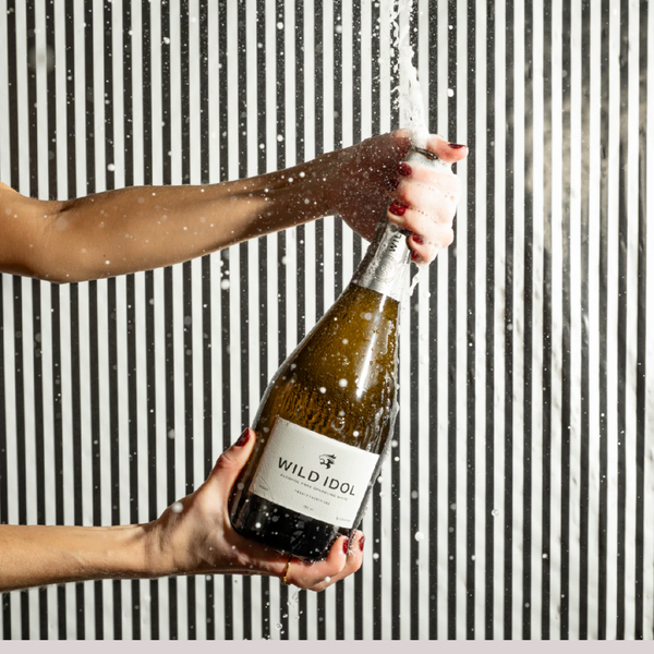 Wild Idol Sparkling White | Award Winning Alcohol-Free Wine