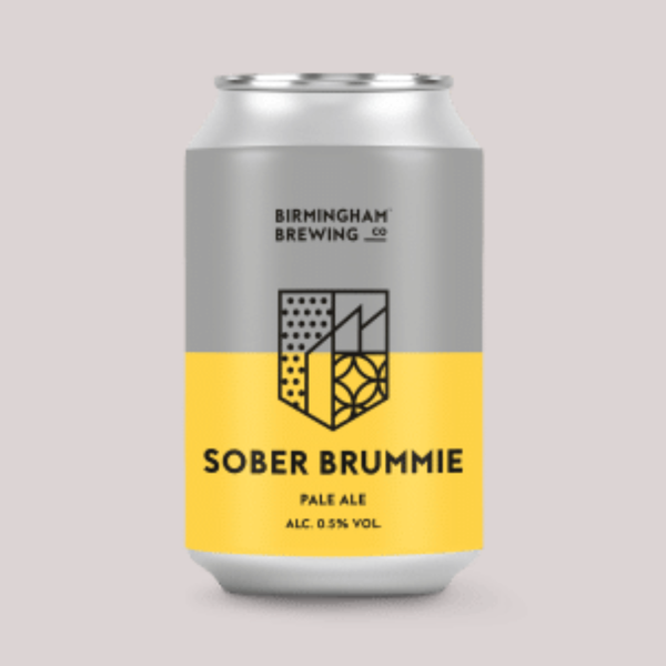 Sober Brummie's Pale Ale Cans