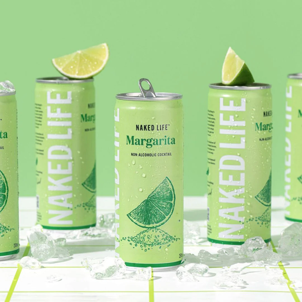 Ready-To-Drink Margarita's | 12x Cans | Naked Life
