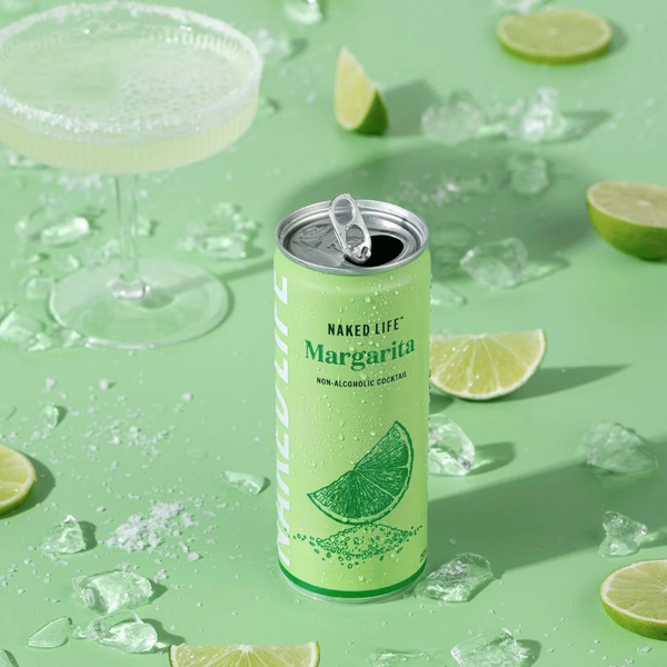 Ready-To-Drink Margarita's | 12x Cans | Naked Life
