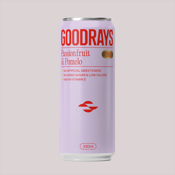 CBD Passionfruit & Pomelo Drink | Goodrays