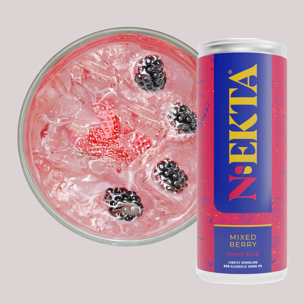 Nekta Mood-Enhancing Drinks | 6x Case | Adaptogens including Ashwaganda
