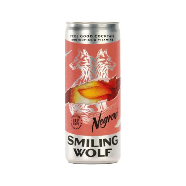 Feel-Good Ready-To-Drink Alcohol-Free Cocktails | Functional | Smiling Wolf