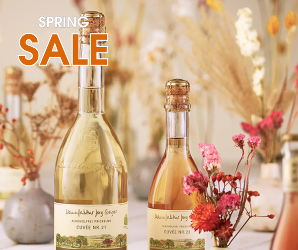 Joerg Geiger's Sparkling Alcohol-Free Wine Range