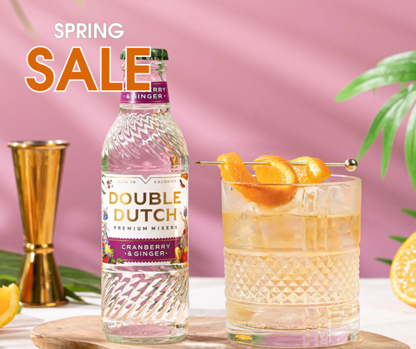 6x Cranberry & Ginger Tonic Water - Double Dutch