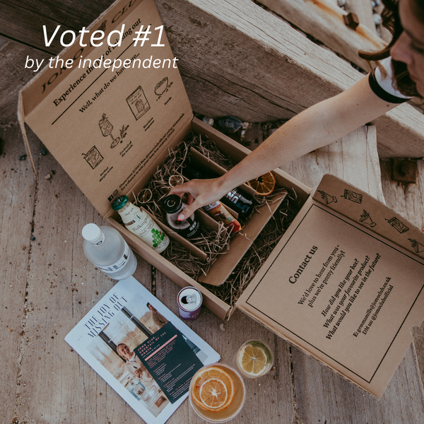 "Customer review of JOMO Club alcohol-free cocktail subscription box UK"