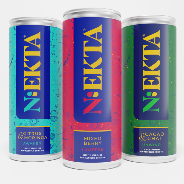Mixed Box Mood-Enhancing Drinks | 6x Case | Adaptogens including Ashwaganda