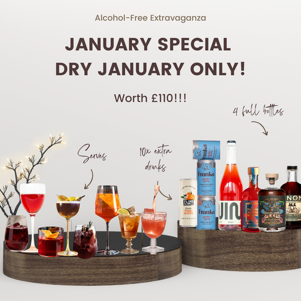 JANUARY EXTRAVAGANZA - SPECIAL DRINKS DISCOVERY - WORTH OVER £100