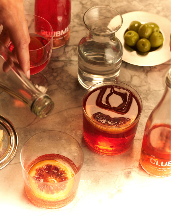 CLUBMERA Bitter Blood Orange Alcohol-Free Cocktail – 200ml