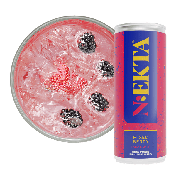 Berry Mood-Enhancing Drinks | 6x Case | Adaptogens including Ashwaganda