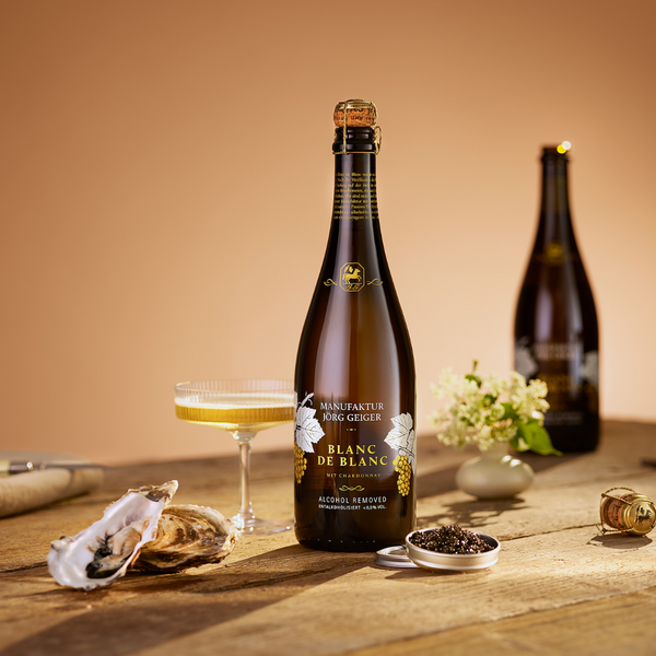 Joerg Geiger's Sparkling Alcohol-Free Wine Range